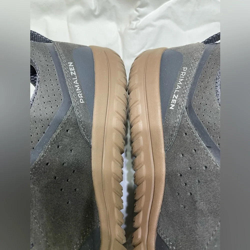 LEMS PRIMAL ZEN SUEDE GRAPHITE dark grey MENS 10 zero drop shoes wide toe box - Picture 5 of 10